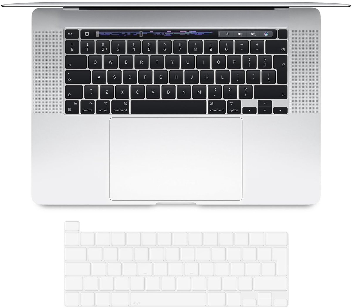 Solidchoice - Ultradunne TPU-Toetsenbordhoes voor MacBook Pro - Bescherming en Comfort
