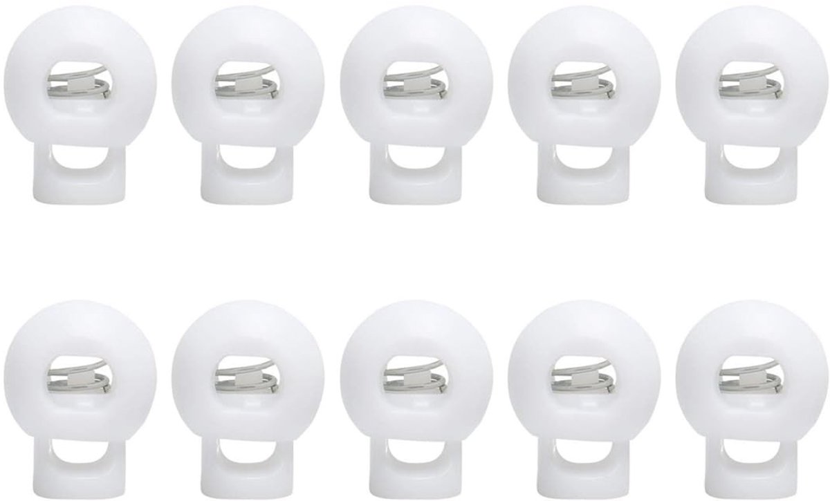 Solidchoice - Pack van 10 Rubber Cord Stoppers voor Touwen tot 5 mm