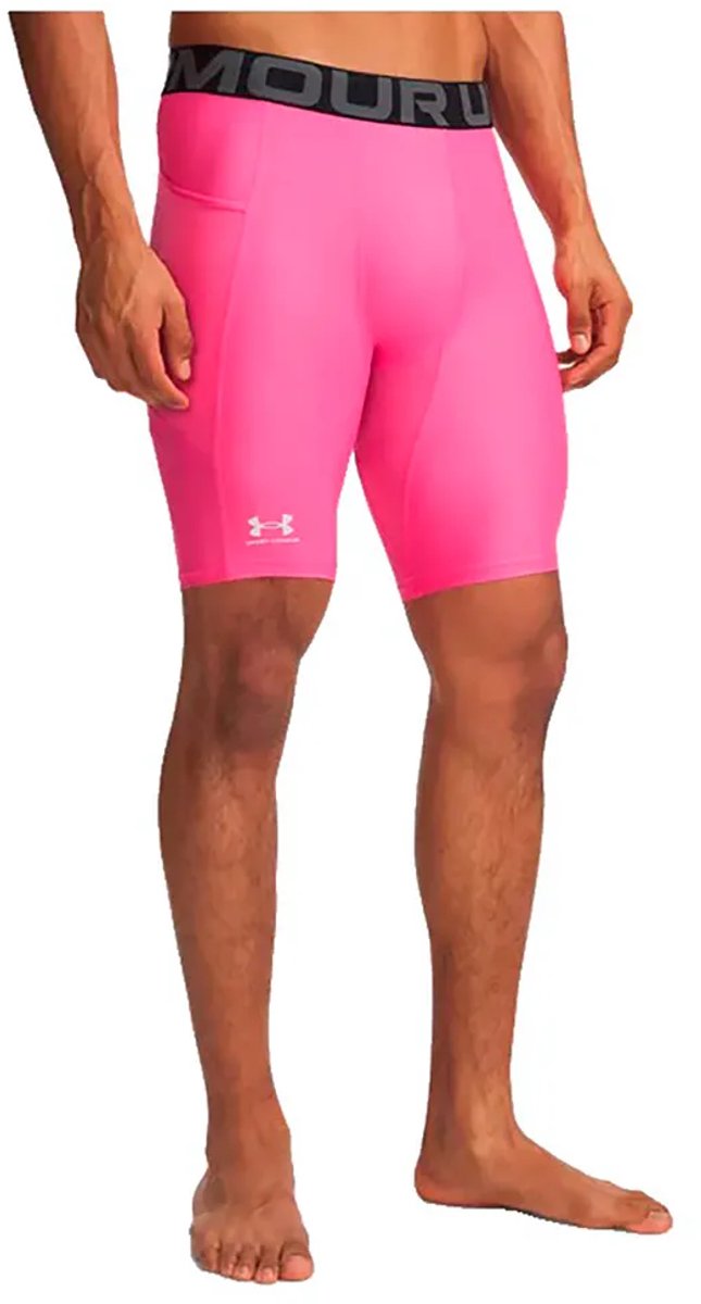 Under Armour Heatgear Armour Long Korte Broek Roze 3XL / Regular Man