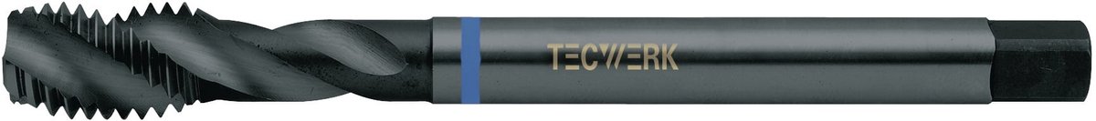 Machine-taps DIN 376C VA M22x2,5mm HSS-Co nitr.u.vapor.6H TECWERK