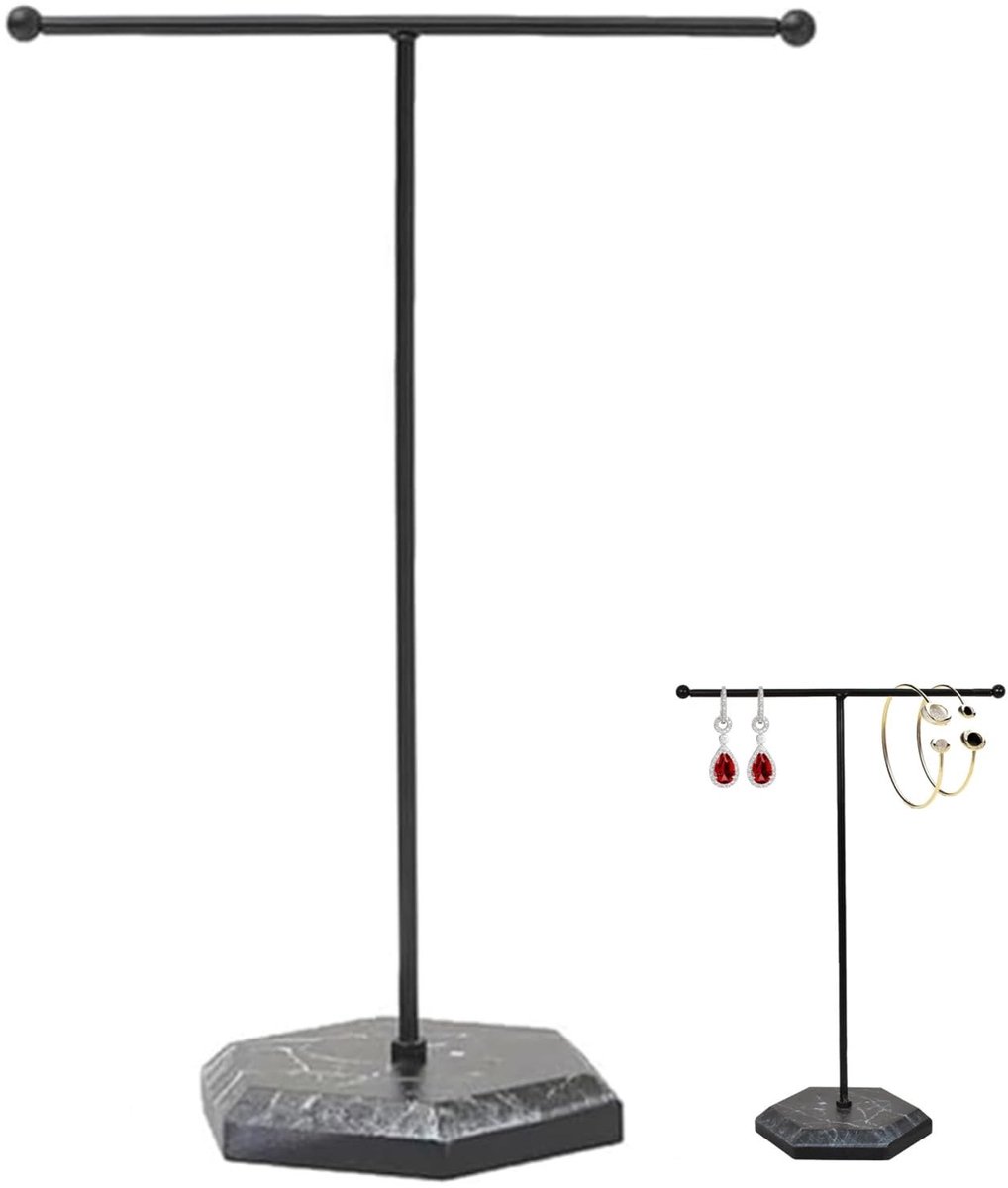 Solidchoice - Hangende Sieradenorganizer met Marmerlook Basis