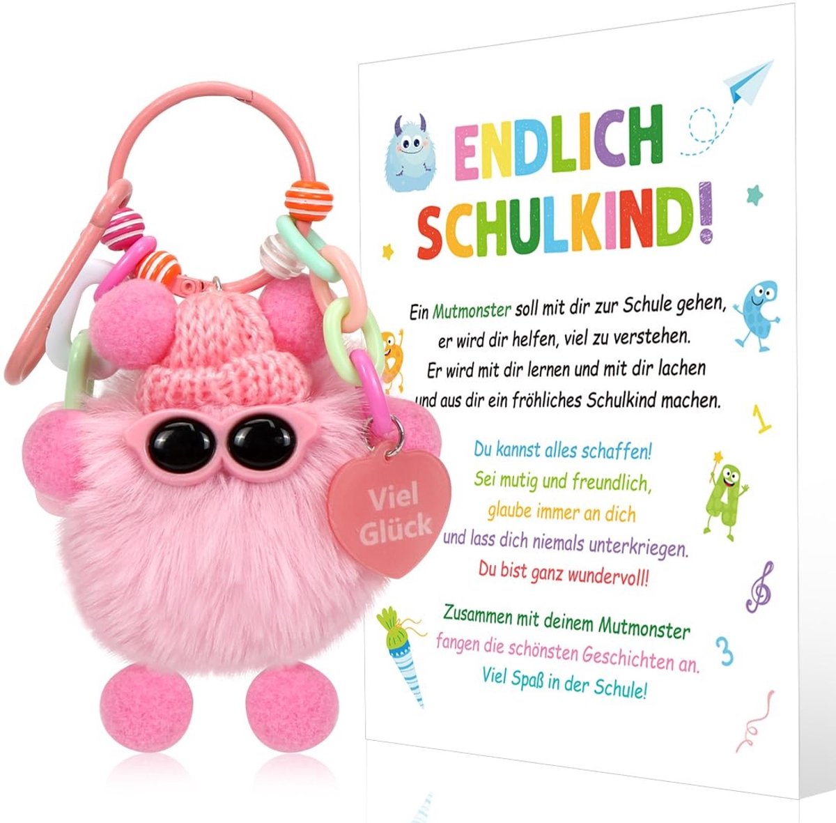 Solidchoice - Sleutelhanger met Dierenprint voor Kinderen
