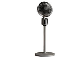 Casalora® Staande ventilator - 80 cm USB-aangedreven grote vloerventilator, krachtige koeling voor thuis, woonkamer en kantoor, robuuste luchtcirculatieventilator voor studentenkamer, draagbaar indoor/outdoor
