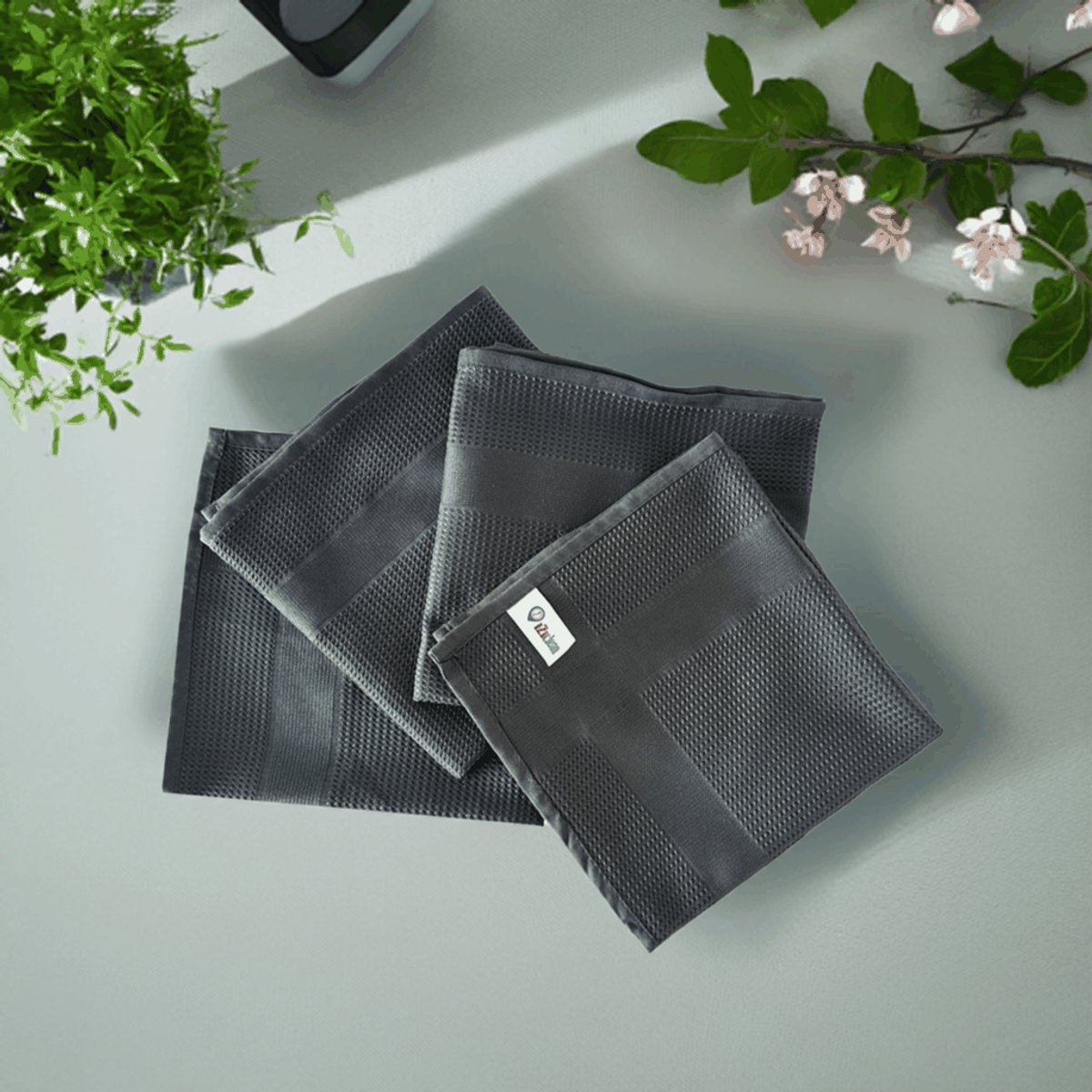 Dark Pack 4 Stuks - iZi-Clean Wonderdoek