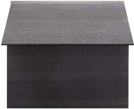 vidaXL - Overkapping - voor - grasmaaier - 80x80x70 - cm - HKC van VidaXL — afbeelding 4