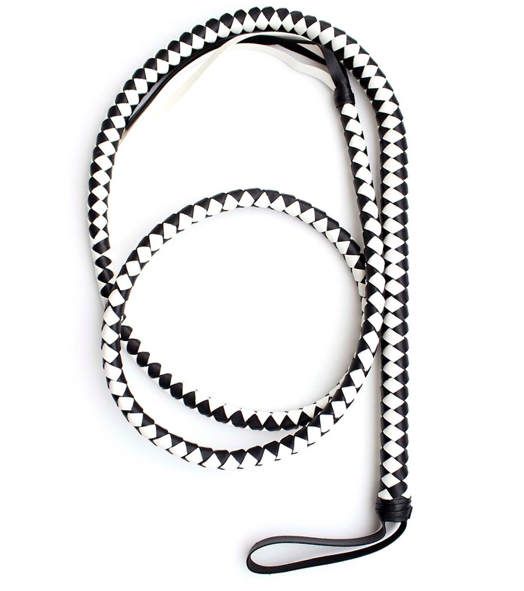 Smart Moves - Zweep - 190 cm - Zwart/Wit