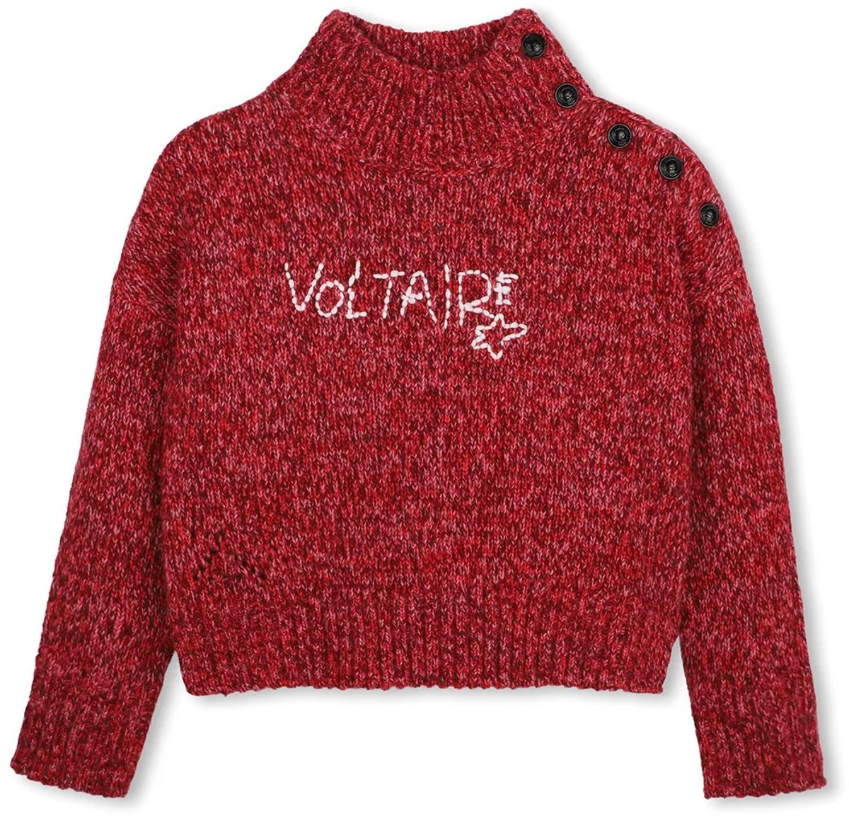 Zadig & Voltaire X60805 Trui Rood 8 Years Meisje