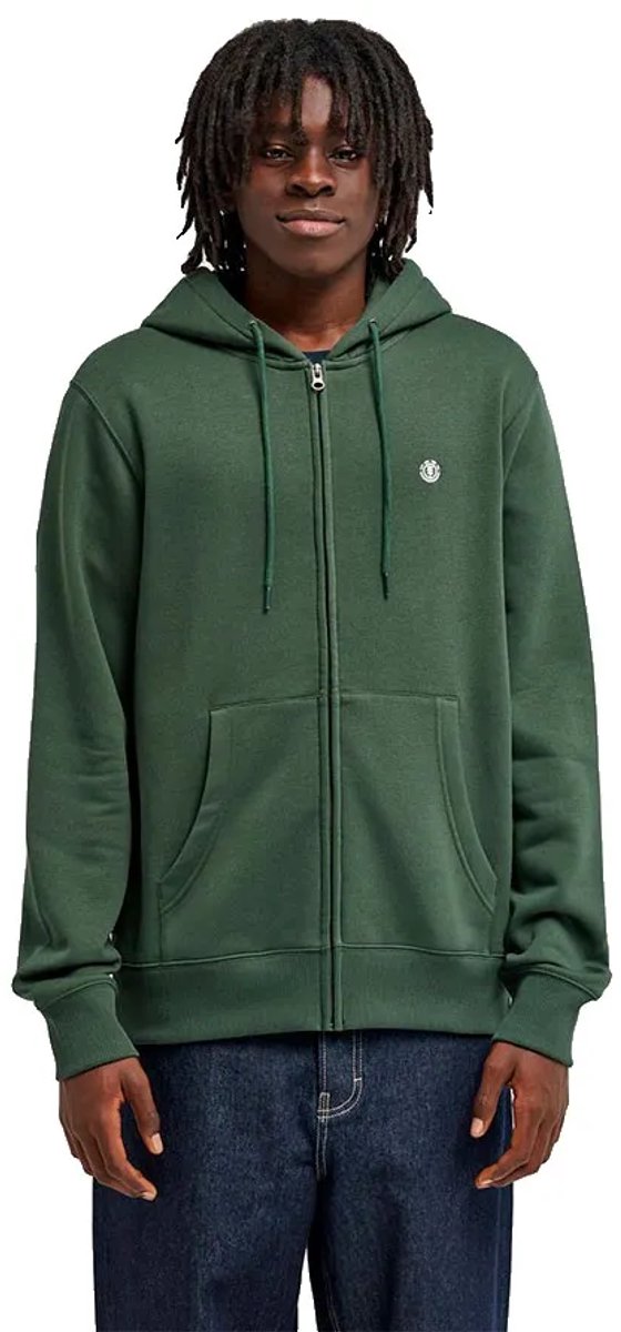 Element Cornell Classic Sweatshirt Met Halve Rits Groen L Man