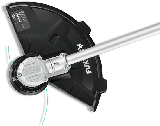 FUXTEC FX-E2MSSET Accu Bosmaaier - 2x20V - Snijbreedte 25,5–35 cm - tot 6000 t/min - Slechts 10 kg - Inclusief accu’s en oplader van FUXTEC — afbeelding 4