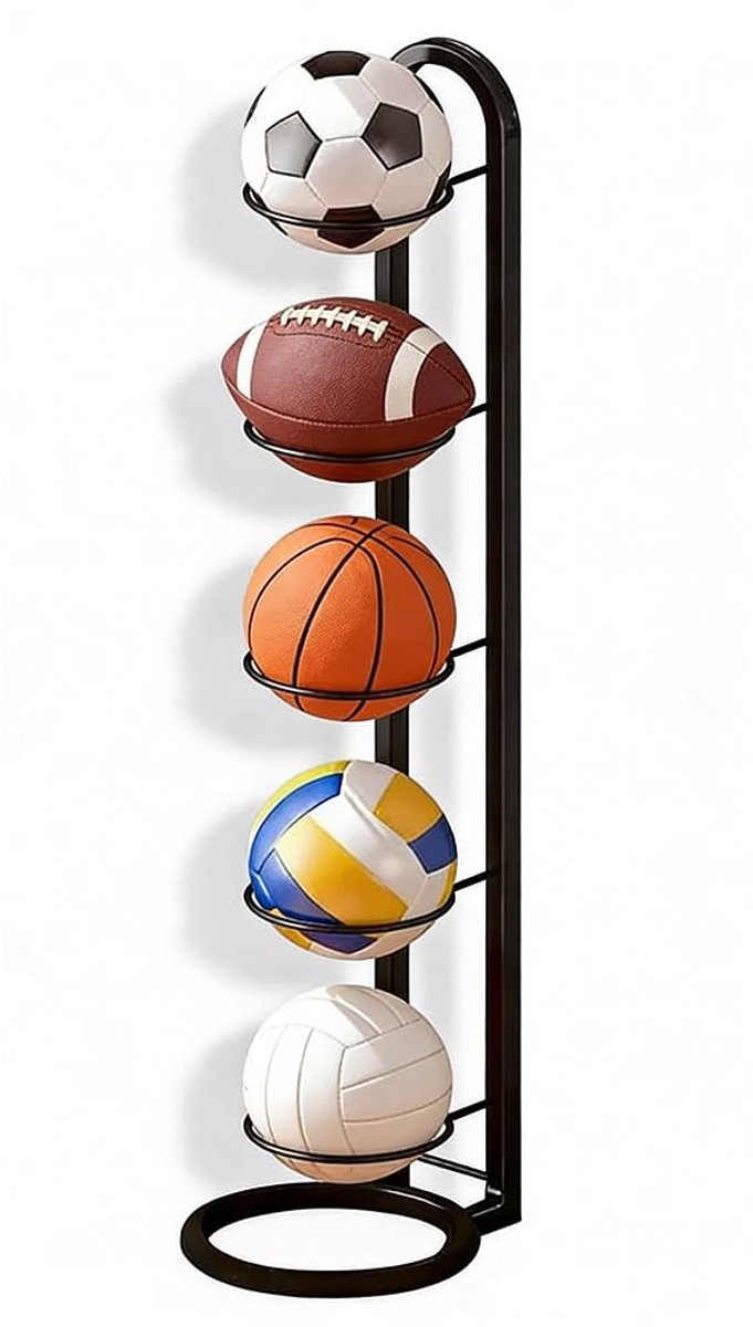 Solidchoice - 5-Traps Verstelbare Balstandaard voor Diverse Sporten