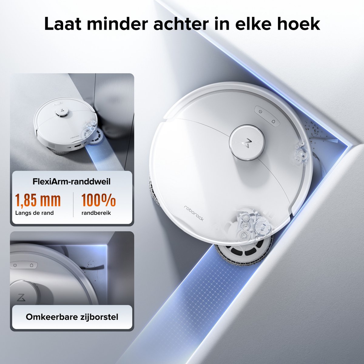 Roborock Qrevo 2 Pro Robotstofzuiger met FlexiArm Technologie - afbeelding 2
