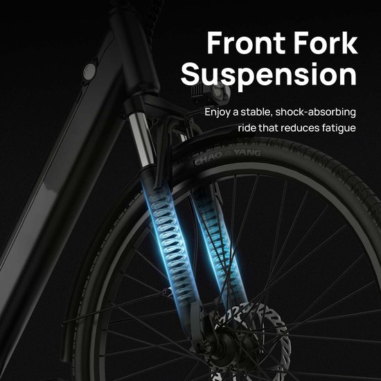E26 26-inch elektrische fiets met uitneembare 48V 10,4Ah-accu — afbeelding 5