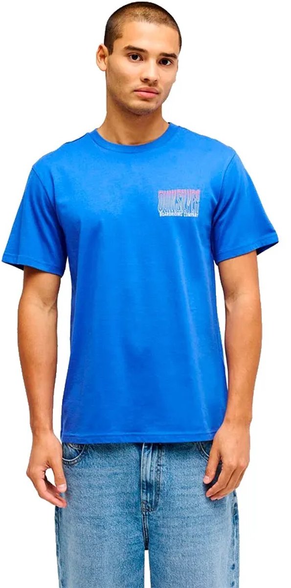 Quiksilver Liquid T-shirt Met Korte Mouwen XL Man Blauw