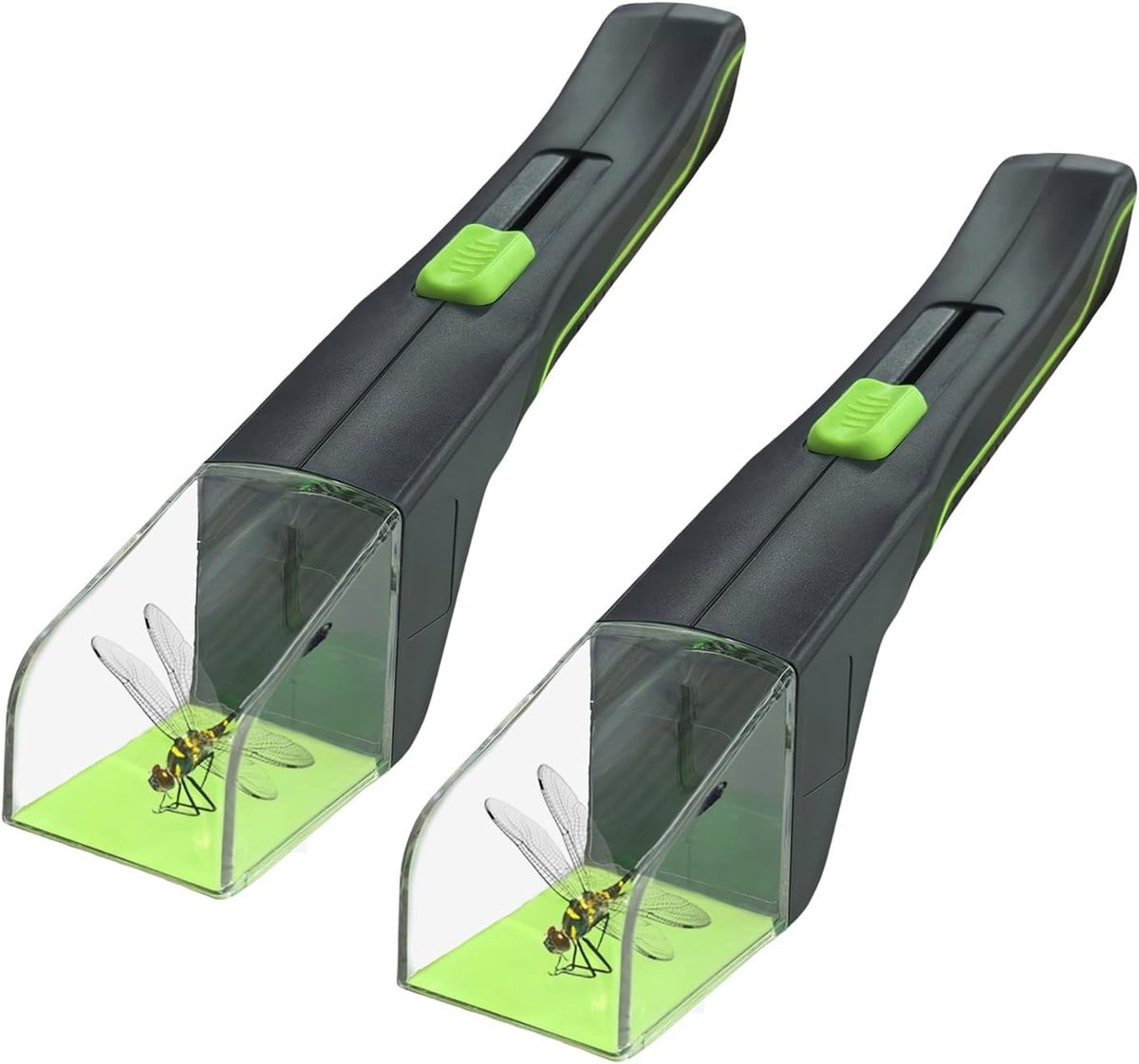 Insectenvanger Set van 2, Ideaal voor het Vangen van Spinnen, Wespen en Vlinders in de Tuin