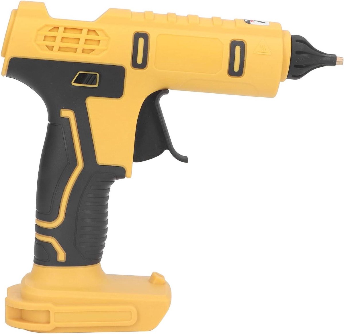 Heet Lijmpistool - Smeltlijmpistool Draadloos - Klusjes en Reparatie - Draadloos en Snel Verwarmend - 100W - Zwart