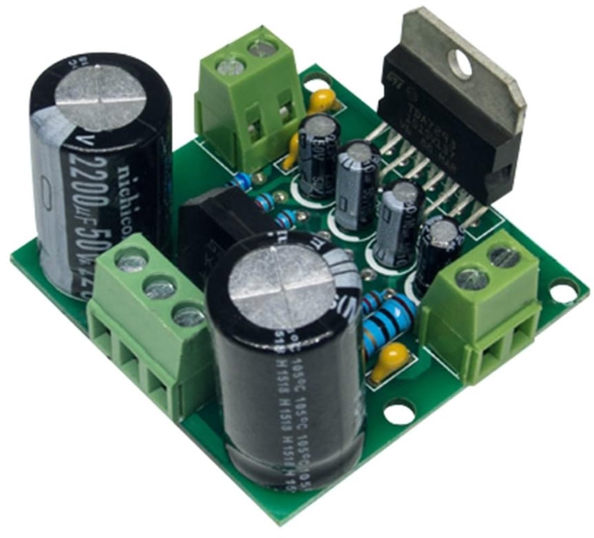 SnelShoppen - Mono TDA7293 7294 Versterker Print, DIY Soldeer Oefenset, Elektronische Lastechniek Subwoofer Set voor Leren en Experimenteren
