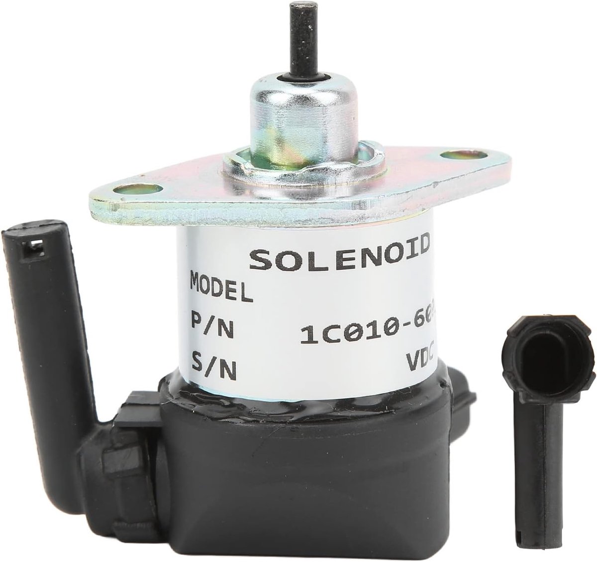 SnelShoppen - Brandstofafsluiter Solenoïde Vervanging Voor KUBOTA Motoren D905 D1005 D1105 V1305 V1505 12VDC Aluminiumslegering Brandstofstop Solenoïd