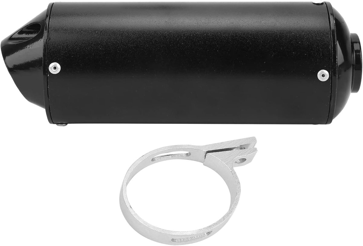 SnelShoppen - 32Mm 1.3 Inch Uitlaatpijp Demper voor ATV, Pit Bike en Motorfiets - Geluidsreductie, Eenvoudige Installatie, Professioneel Ontwerp