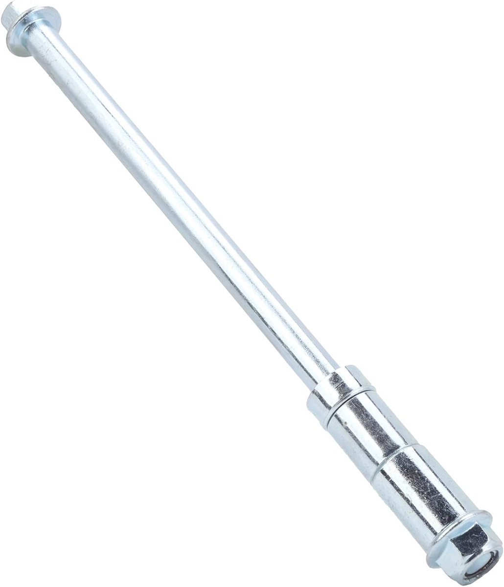 SnelShoppen - Achteras 245Mm Vervangingswiellagers voor Auto's, Achter Vooras met 3 Ruimtes, Achteras Geschikt voor 200CC 250CC PIT PRO Trail Dirtbike