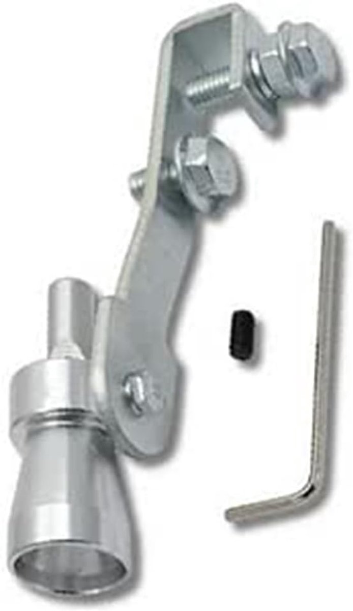 SnelShoppen - Baceyong Turbo Sound Whistle voor Auto, Aluminium Uitlaatpijp Geluid Simulator, Universele Accessoire voor Auto, ATV, SUV
