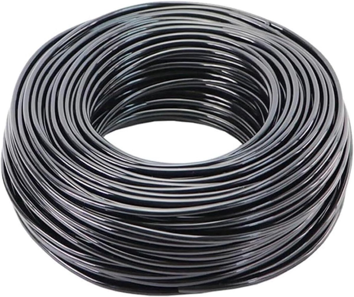 Irrigatieslang PVC - Druppelslang Tuin - Planten Water Geven - Flexibele Bochten - 50 Meter - Zwart