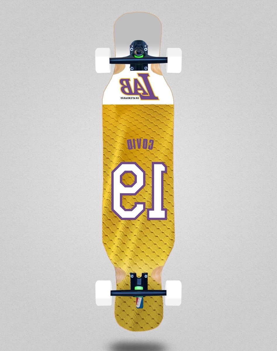 Longboard Skateboard Compleet Board Cruisen door stad Extra breed deck 46×10 inch