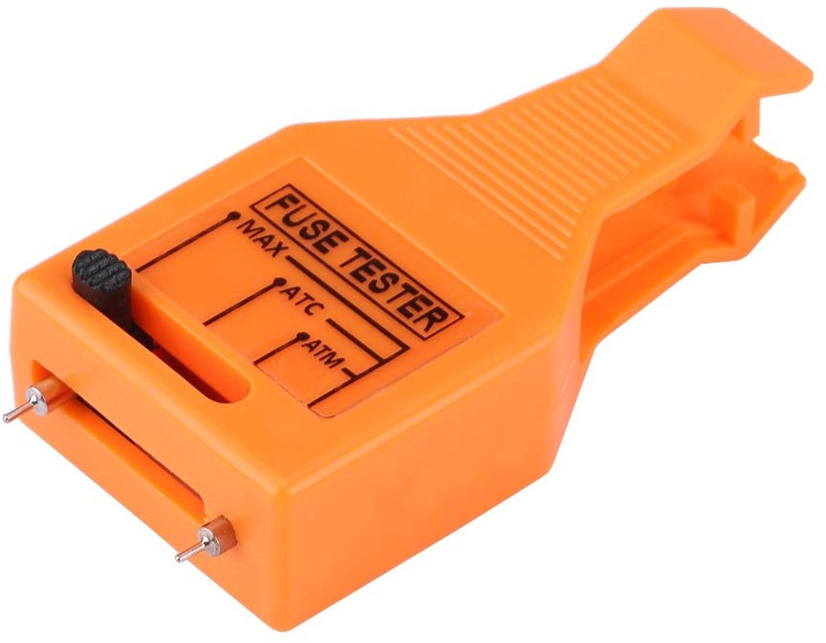 Automotive fuse tester met verstelbare testpennen - multifunctioneel - fuses trekken en verwijderen - compact ontwerp - ShopVlot