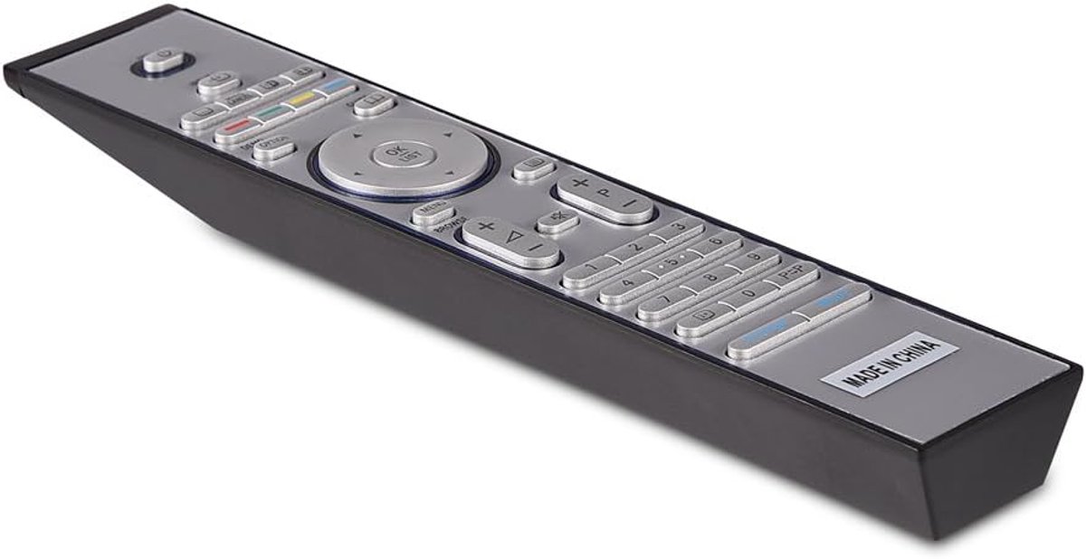 SnelShoppen - Universele Smart TV Afstandsbediening Vervanging voor RC4401 / RC4404 / RC4420 / RC4703 - Duurzaam ABS Materiaal - Tot 10 Meter Bereik -