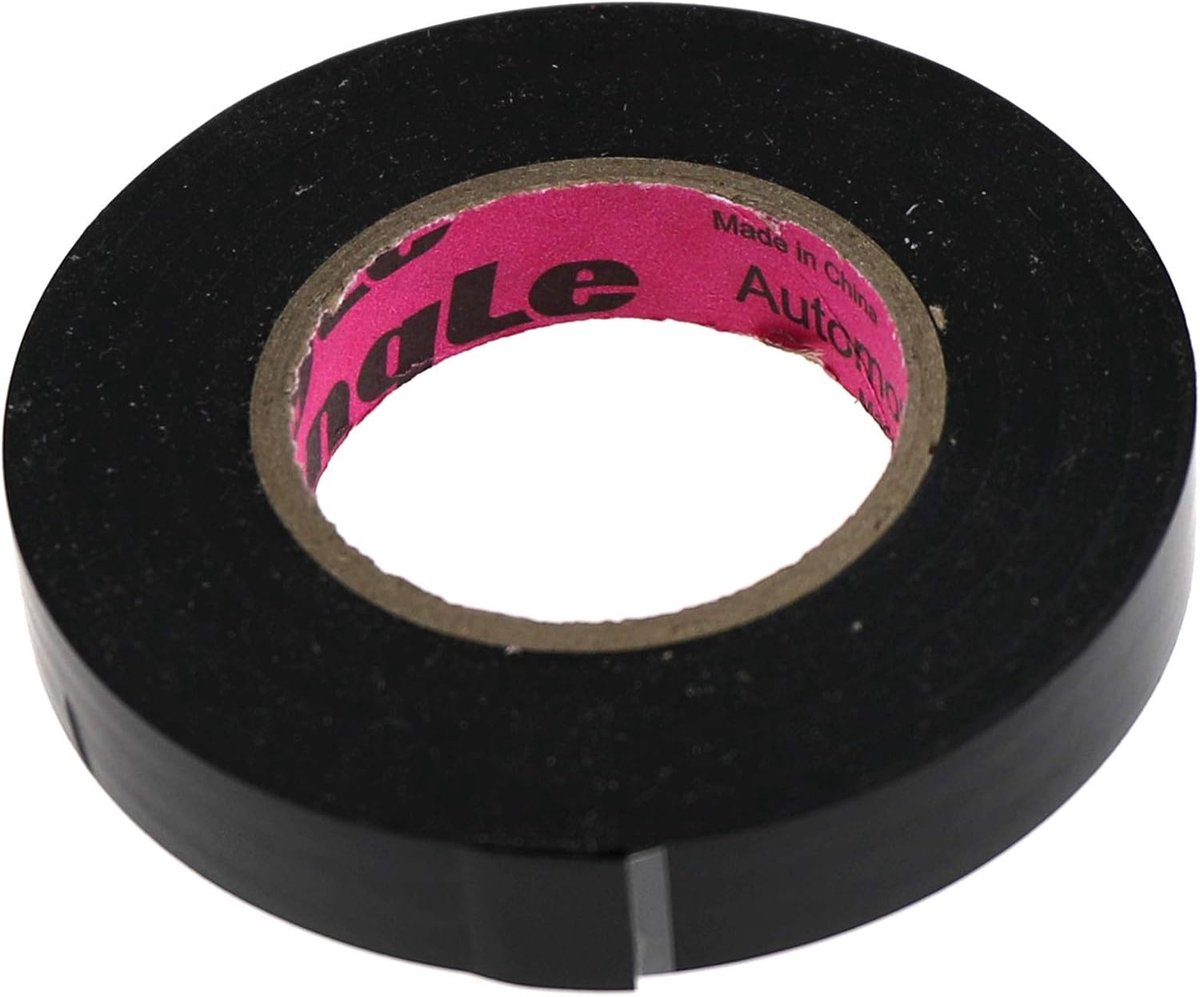 SnelShoppen - 53m Anti-Slip Racket Grip Tape voor Tennis, Badminton en Squash - Zwart - Hoogwaardige Elastomeer Materialen - Vervangende Grip voor Rac