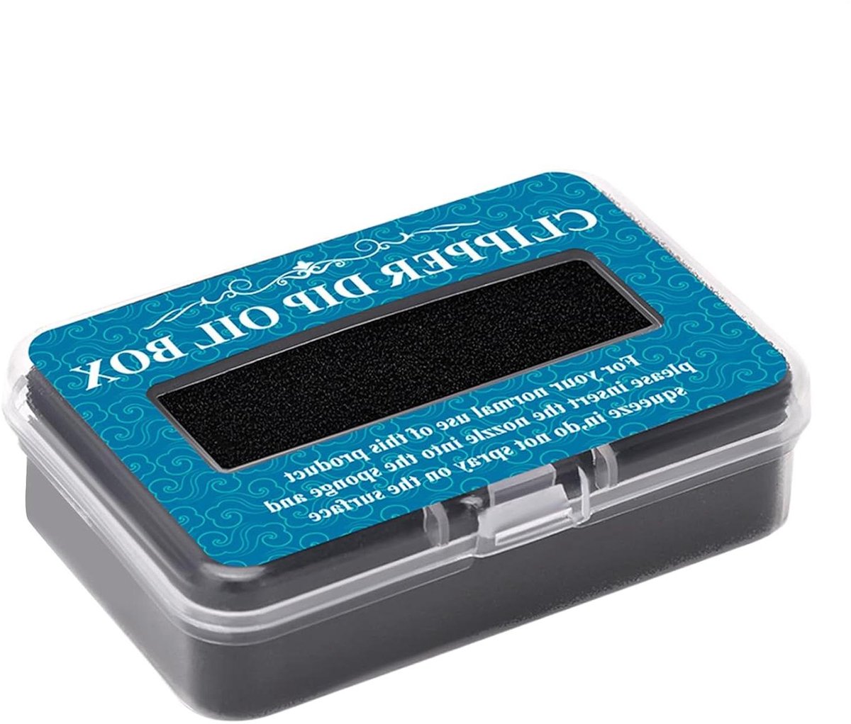 Smeerspons voor Trimmers - Oliespons Tondeuse - Bewegende Delen Smeren - Zelfaanbrengende Olie - 7.5 x 5.2 x 2.2 cm