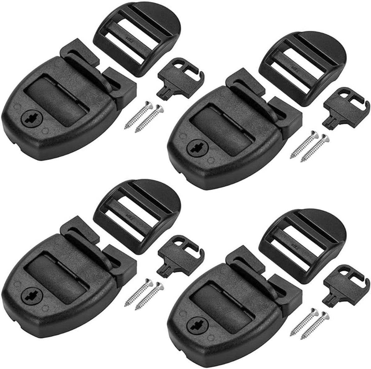 Spa cover clips set van 4 - reparatieset - universeel - vervang beschadigde sluitingen - ShopVlot