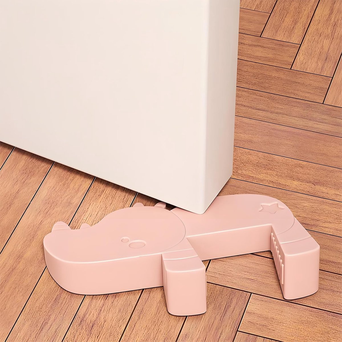SnelShoppen - Deurwiggen, Deurstoppers Antislip Schattige Deurstoppers, Cartoon Flexibele Wiggen voor Ramen en Deuren, Baby Deurbeschermer, Effectief