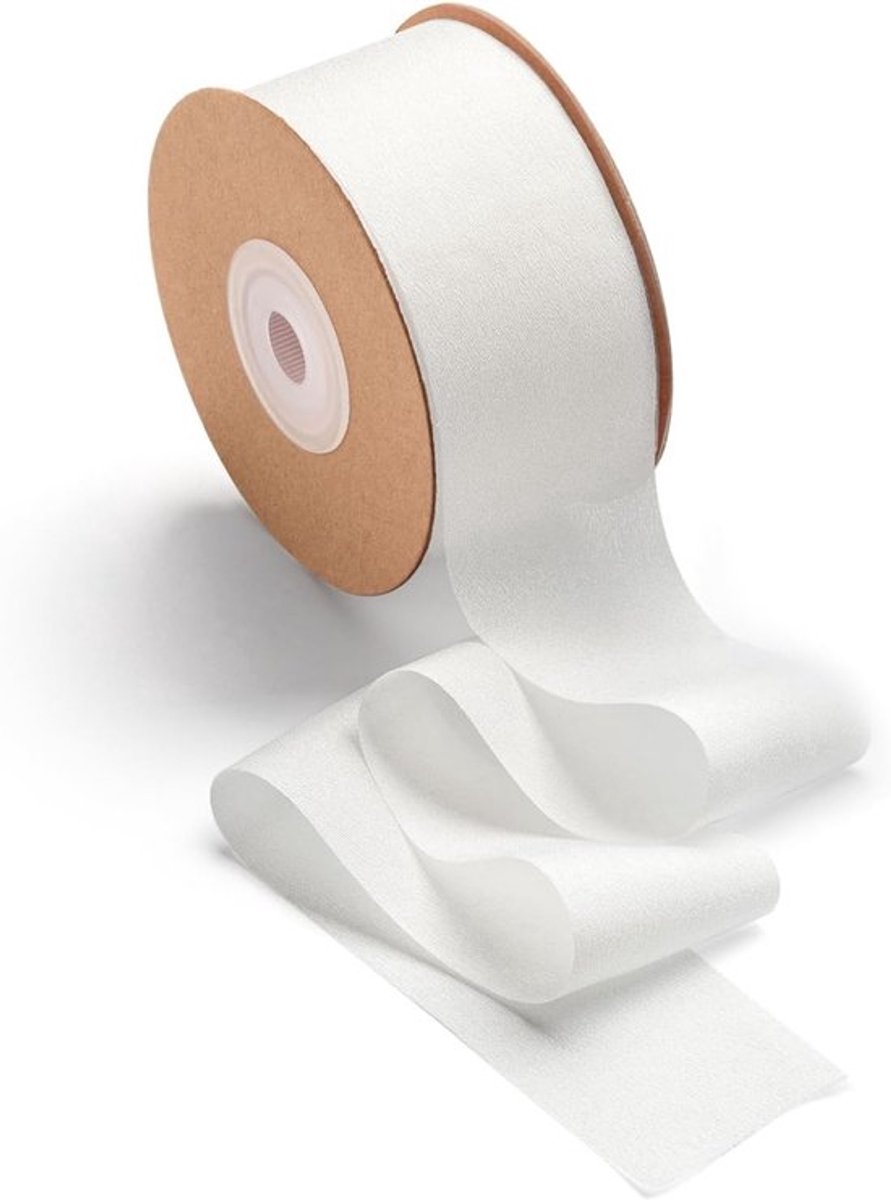 Elegante Witte Cadeaulint voor het Inpakken van Speciale Geschenken, Bruiloften en Feestdagen (38mm/22.8m)