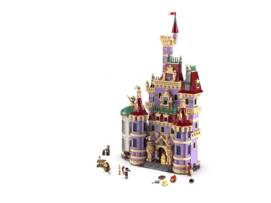 LEGO ǀ Disney Princess Belle en het Beest Kasteel Bouwpakket - 43263