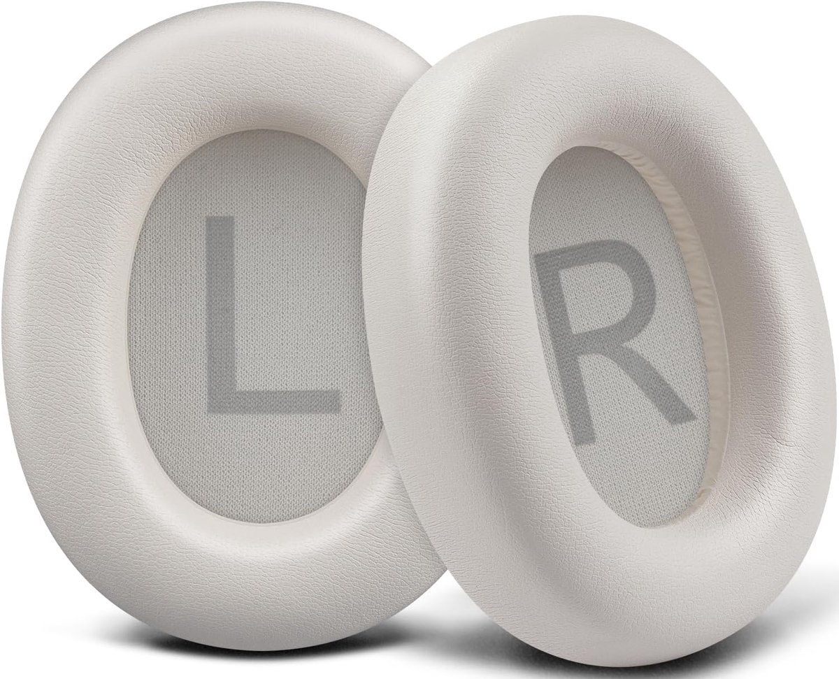 SnelShoppen - Oorkussens voor TOZO HT2 Hoofdtelefoon, Earpads Kussens met Zachte Proteïne Leer, Geluidsisolerende Schuim, Ideaal voor Muziek en Films