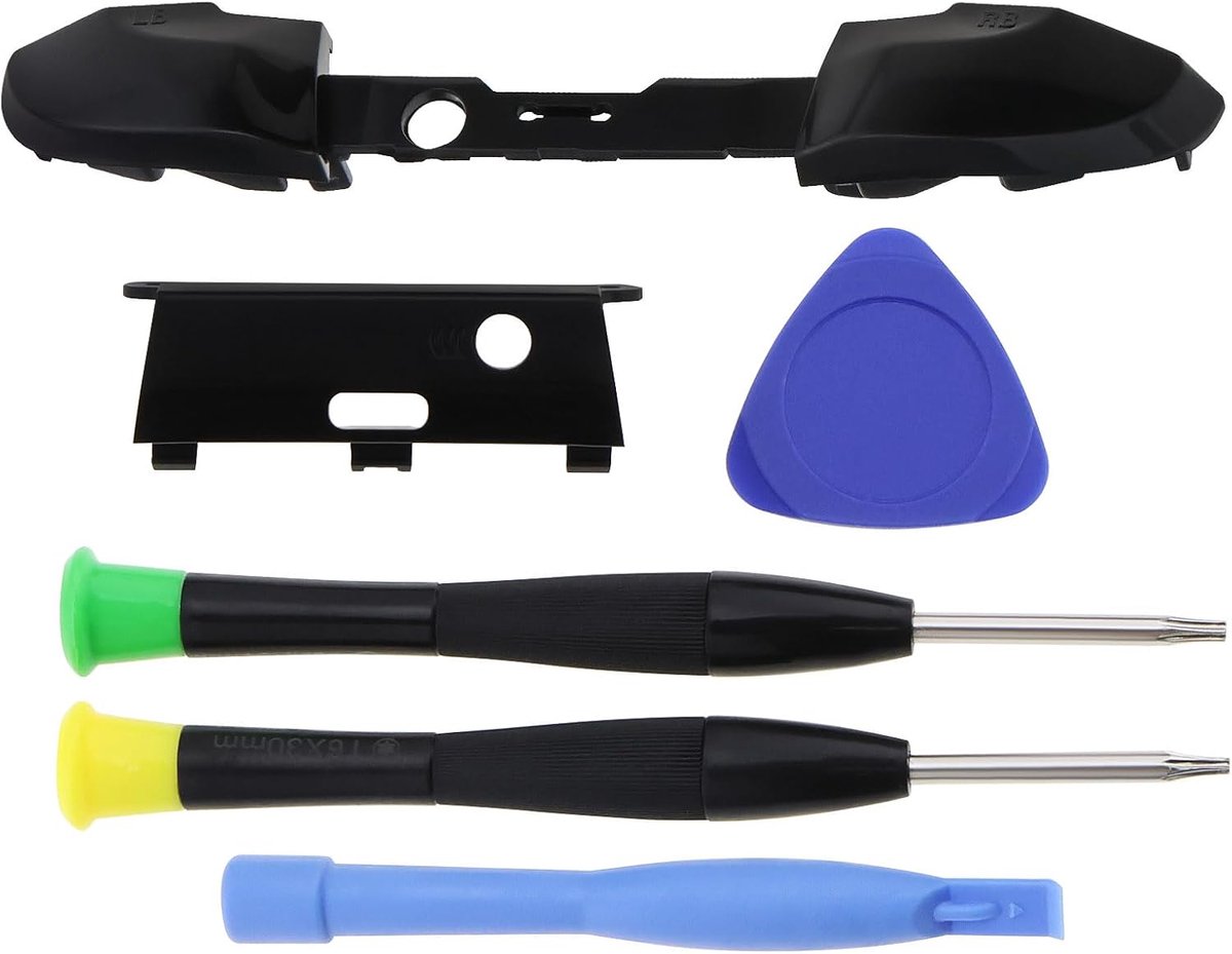6pcs LB RB Bumper Button Controller Replacement Kit with Screwdriver Set Disassembly and Replacement Accessories - ShopVlot