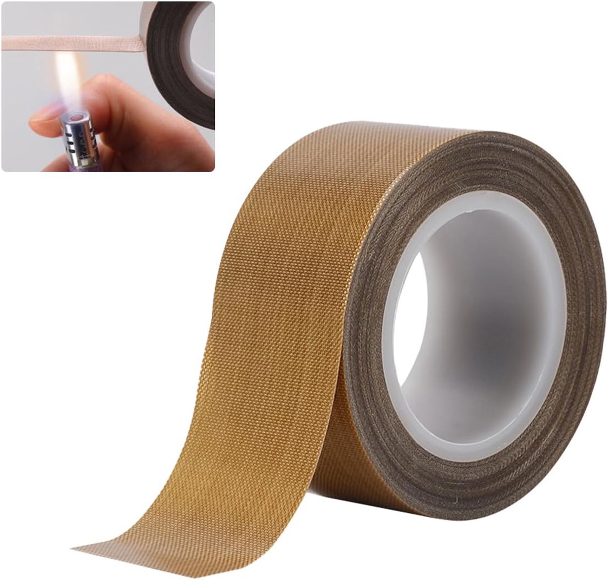 Teflon tape 19mm - PTFE afdichtband - hittebestendig - ideaal voor vacuümtoestellen - ShopVlot
