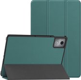 imoshion Tablet Hoes - Geschikt voor Lenovo Tab K11 Plus - Trifold Bookcase - Donkergroen