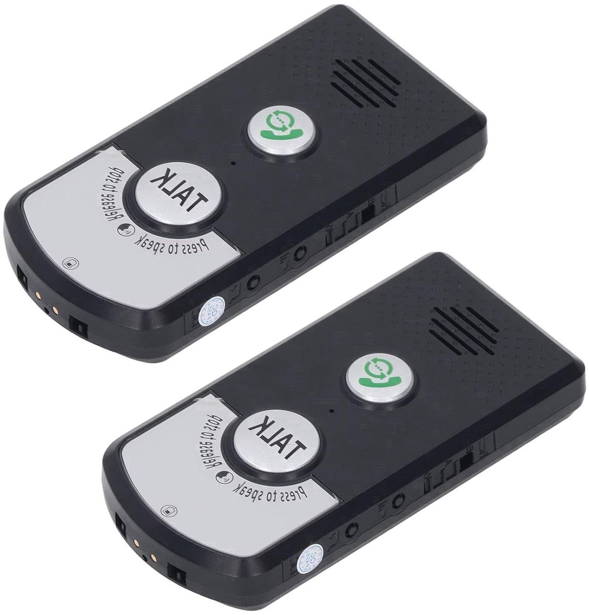 Draadloos Intercom Systeem - Tweeweg Communicatie - Communicatie Thuis - Lange Afstand - 2 stuks - Wit