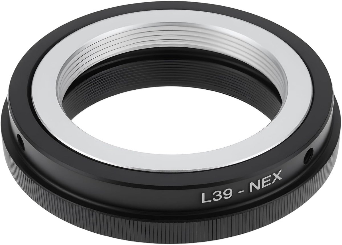 SnelShoppen - L39 M39 Lens Adapter voor E-Mount, Geschikt voor Spiegelreflexcamera's, Precisie Pasvorm, Robuuste Metalen Constructie, Ideaal voor Foto