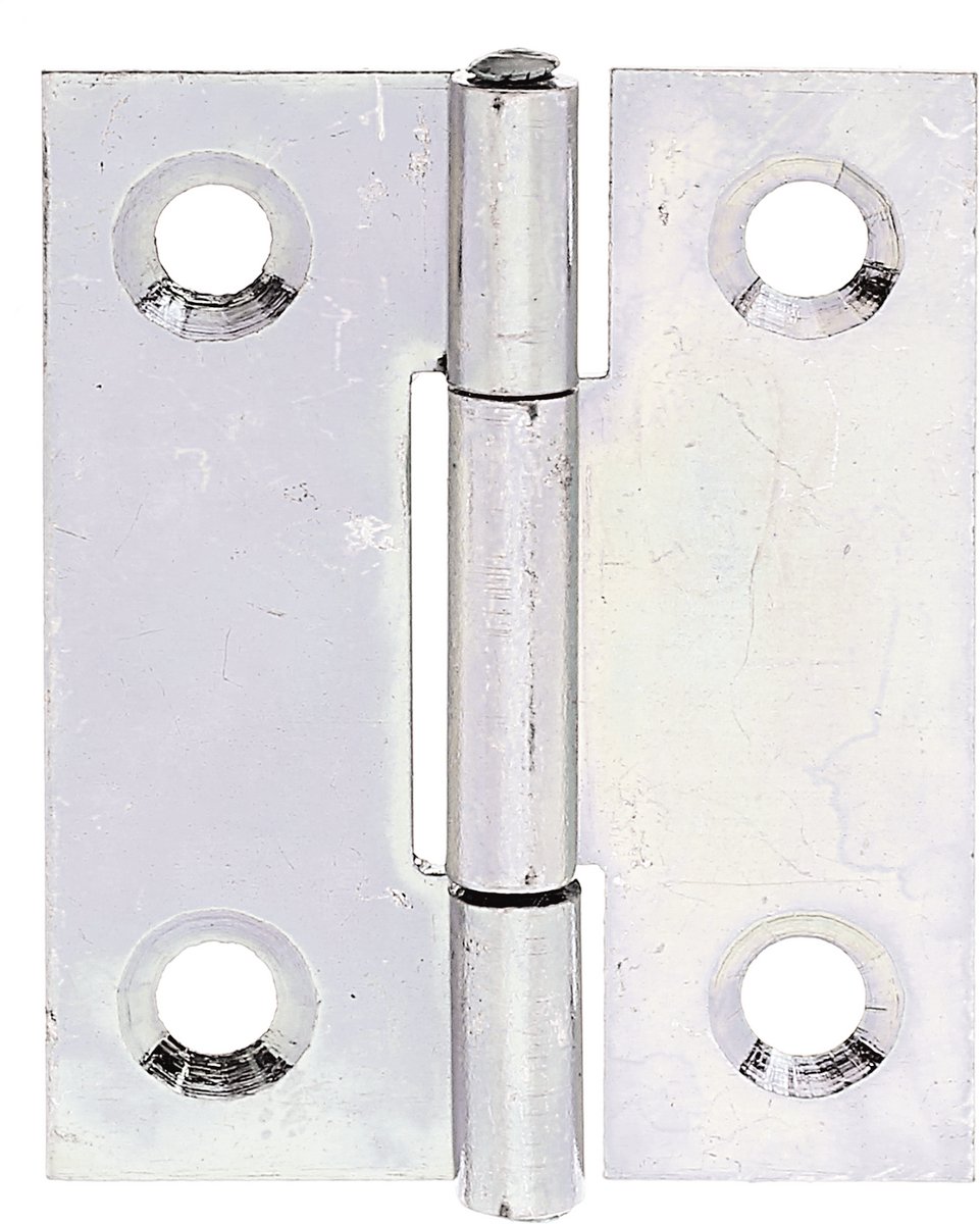 Alberts 850173 Scharnier | halfbreed | sendzimir verzinkt | 41 x 32,9 mm | set van 50