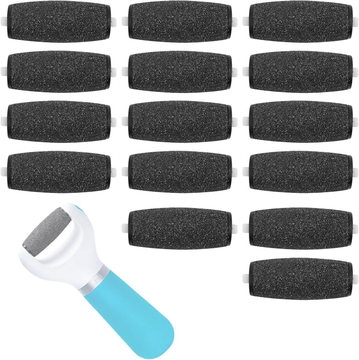 Verwisselbare rolletjes voor voetverzorging - Pack van 15 - Ergonomisch en duurzaam - Voor grondige voetverzorging - ShopVlot