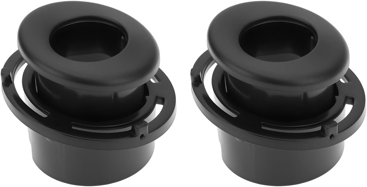 SnelShoppen - 2 Stuks Achterbumper Parking Sensor Houder 5N0919491D voor Tiguan 5N (2008-2018) - Duurzaam Kunststof - Vervangend Onderdeel