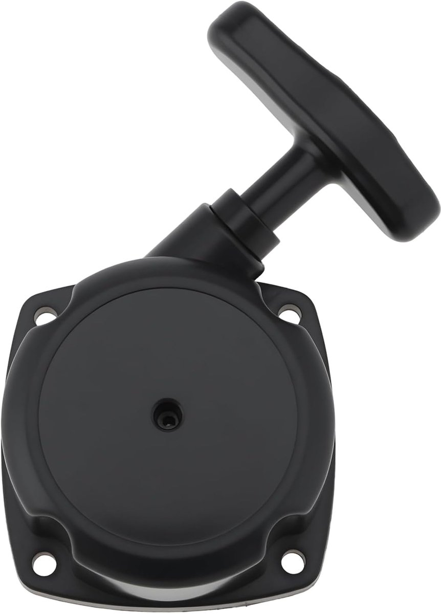 SnelShoppen - Vervangende Trekstarter voor Atika HB 60 N-201 Heggetrimmer - 115mm Lengte, 35mm Hoogte, 50mm Gatafstand - Tuinaccessoire - Hoge Kwalite