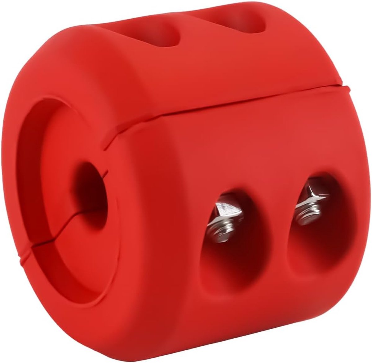 SnelShoppen - Winch Stopper voor ATV, UTV, SUV, ORV, Trucks - Rubber Pad, Kabel Haak Stoppers, Eenvoudige Installatie, Rood