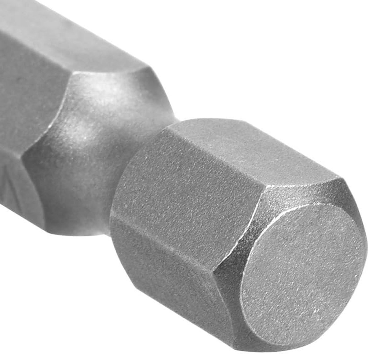SnelShoppen - 5 Stuks 5mm Magnetische Platkop Schroevendraaier Bits met 1/4 Inch Hexaansluiting, 3" Lengte, S2 Staal voor Power Tools en Klussen