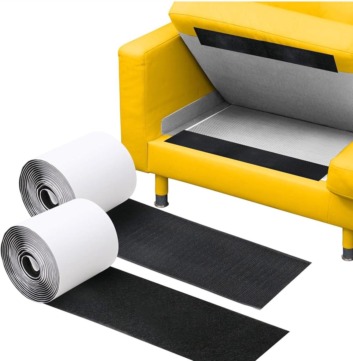 SnelShoppen - Zelfklevende Extra Sterke Brede Tape, Vrij Te Snijden, Zware Duurzame Plakband Voor Sofa's Met Gladde Oppervlakken