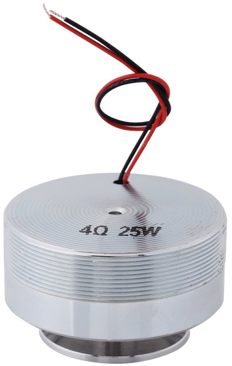 SnelShoppen - 50mm 2 Inch Full Frequency Resonantie Speaker - Krachtige Laagtonen - 4Ω 25W - Ideaal voor Computer, Laptop, MP3, MP4, CD, Mobiele Telef