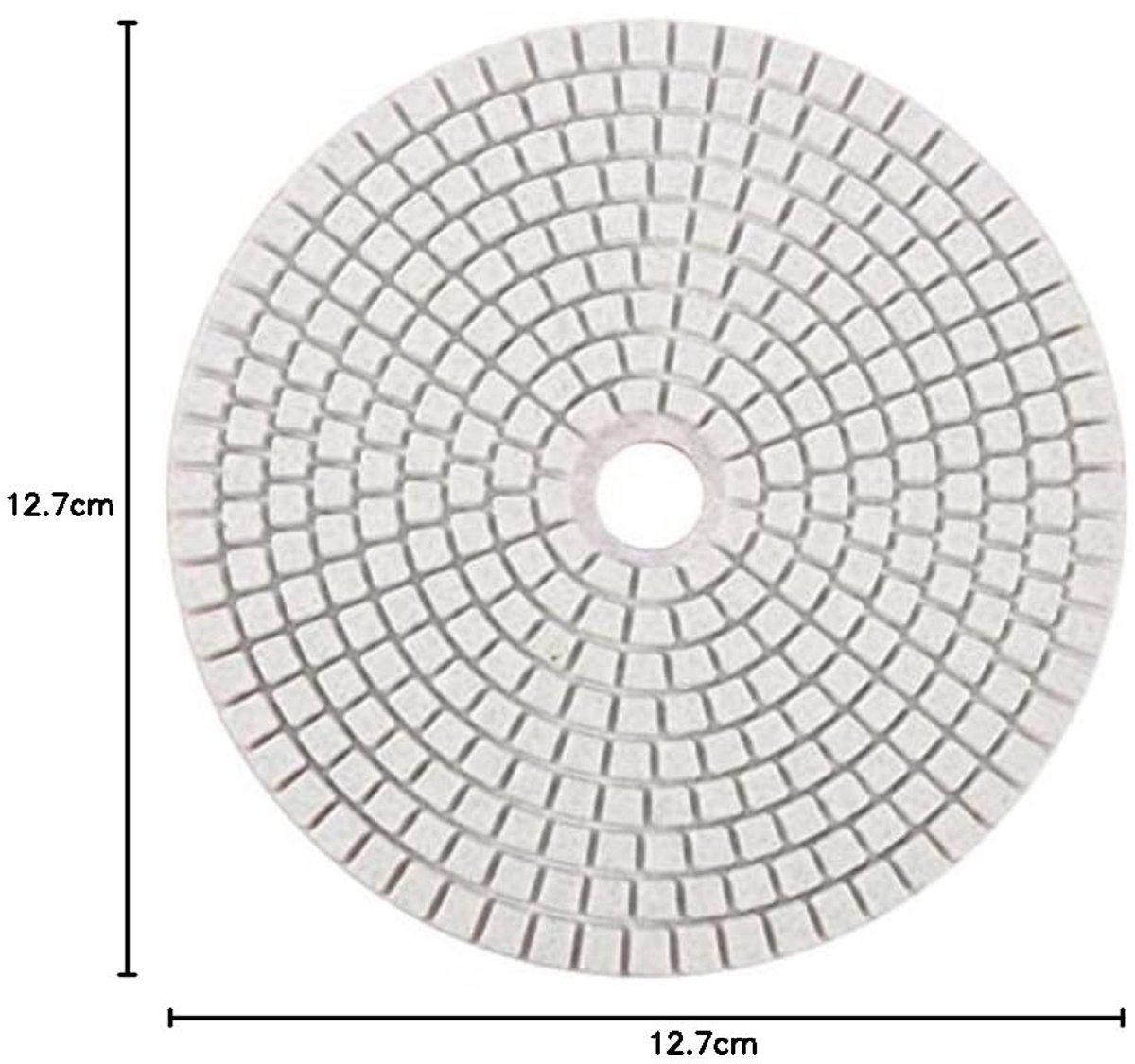 SnelShoppen - 5'' Inch 125mm Slijpschijven Nat Diamant Polijst Pads Schuur Schijven Voor Graniet Marmer 300