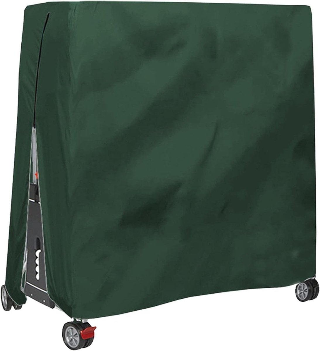 Waterdichte Beschermhoes voor Tafeltennistafel van 420D Oxford Stof - Buitenbescherming voor Tafeltennis - 185 x 165 x 70 cm (Groen)